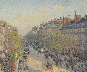 Boulevard Montmartre, Abenddammerung
