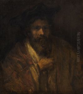 Portrait of a Bearded Man by Rembrandt