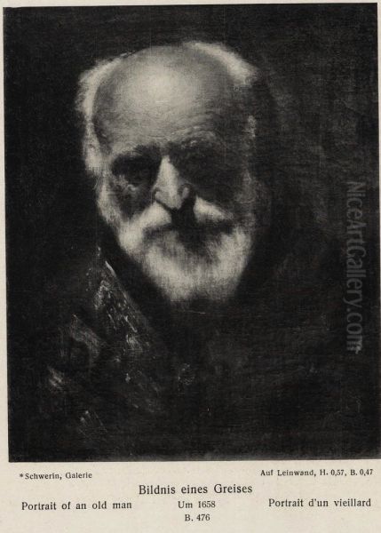 Portrait of an Old Man - view 1