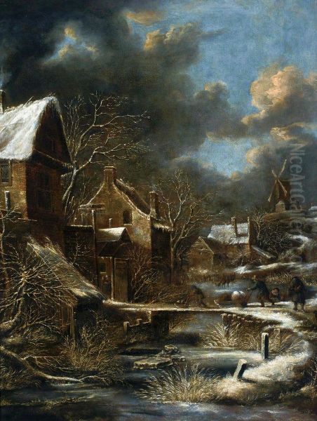 Winter landscape. - view 1