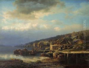 Strandsted, Skanevikskanten by Lars Hertervig