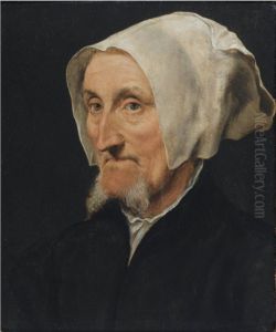 Portrait of Margret Halseber by Willem Adriaensz Key