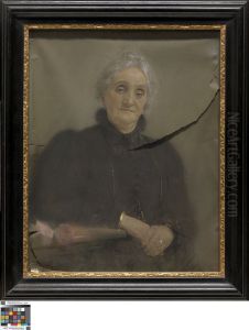 Portret van mevrouw Lucien Wolles Portret van mevrouw Lucien Wolles