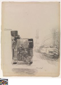 Studies for a Portrait of a Woman by James Ensor
