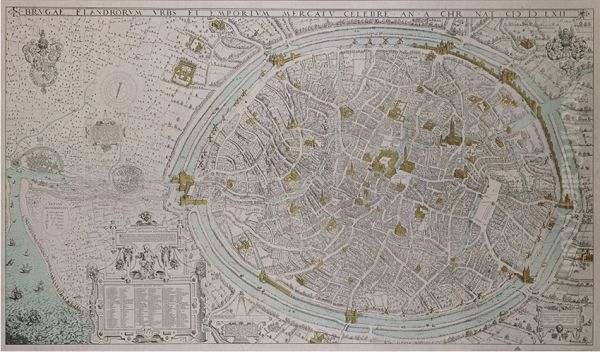 Plan van Brugge - view 1