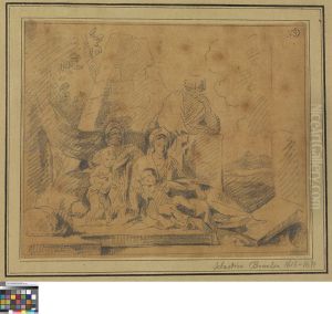 Heilige Familie met Johannes de Doper en Elisabet