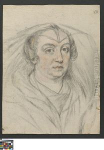 Portret van Donna Olimpia Maldachini