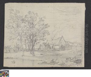Landschap by Pieter-Frans De Noter