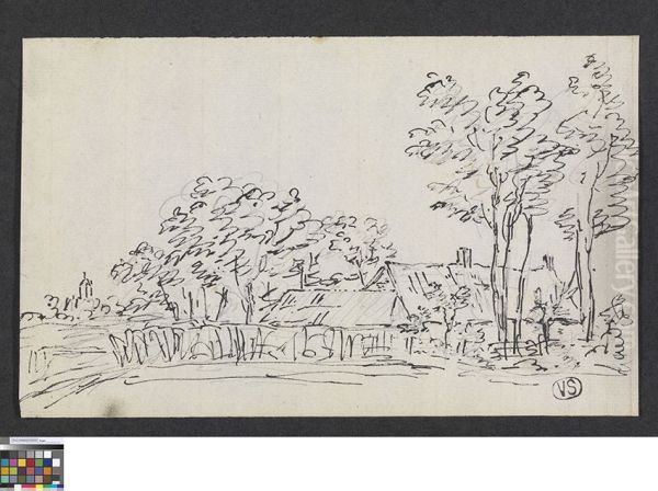 Landschap met hoeve - view 1