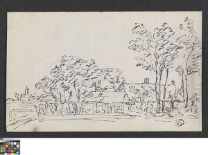 Landschap met hoeve by Pieter-Frans De Noter