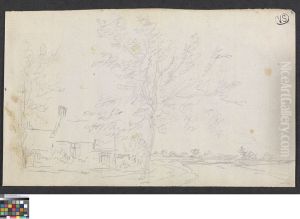 Landschap met hoeve by Pieter-Frans De Noter