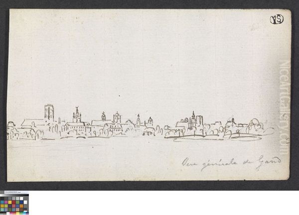 Vue generale de Gand - view 1