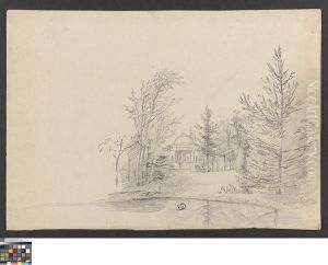 Paviljoen in een park