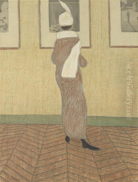 Dame in expositie - view 1
