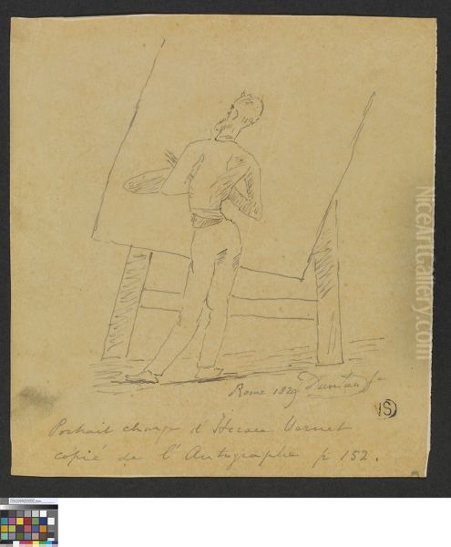 Karikatuur van Horace Vernet - view 1