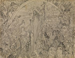 Christ Descending to Hell by James Ensor