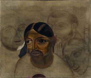 Christus van een Laatste Avondmaal by Gustave Van De Woestijne