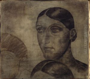 Figuur van een Laatste Avondmaal by Gustave Van De Woestijne