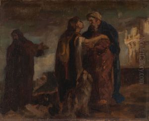 Return of the prodigal son by James Ensor