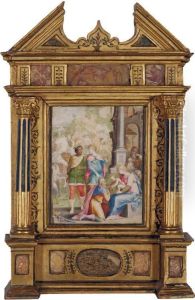 L'adoration Des Mages by Giovanni B. (Il Genvovese) Castello