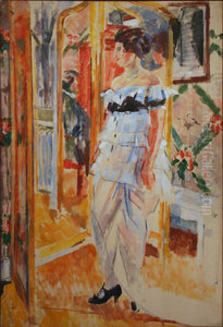 Portrait of Mrs. Giroux by Rik Wouters