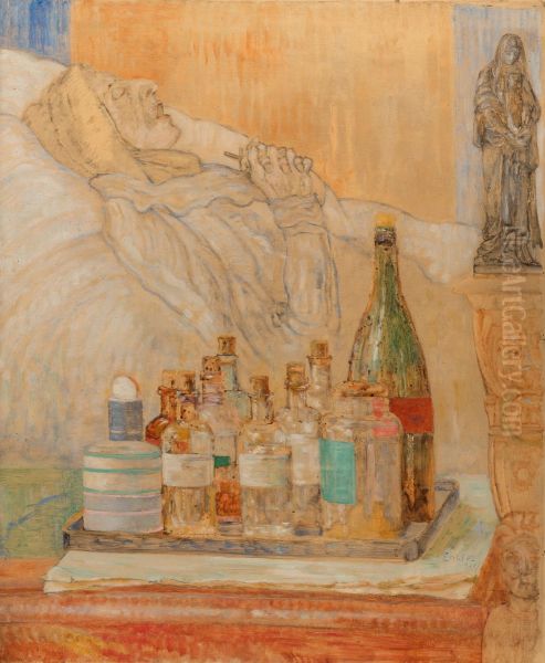 The Artist's Mother in Death - view 1
