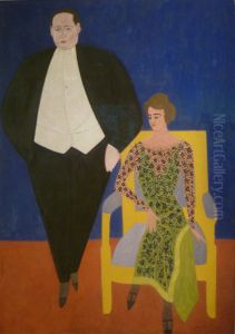 Portrait of Gustave en Norine Van Hecke Portrait of Gustave en Norine Van Hecke