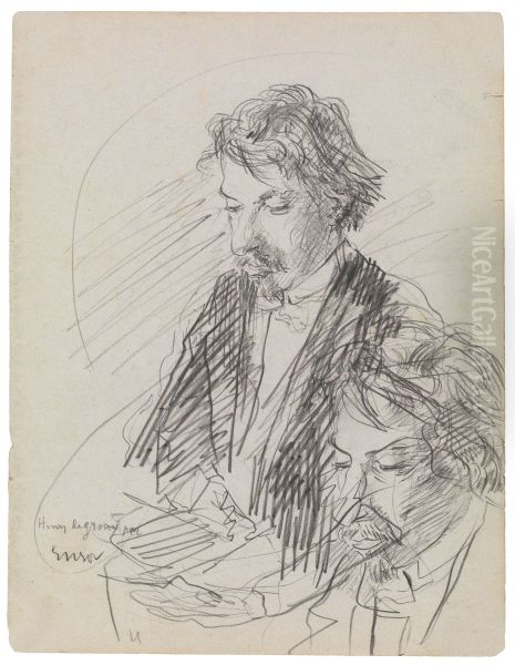Portrait of the Artist Henry de Groux - view 1