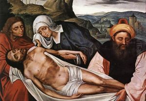 The lamentation over the dead Christ by Quinten Metsys