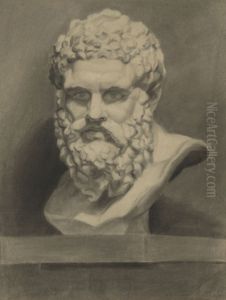Klassiek academiemodel by James Ensor
