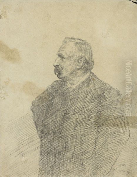 Portret van Ernest Rousseau - view 1