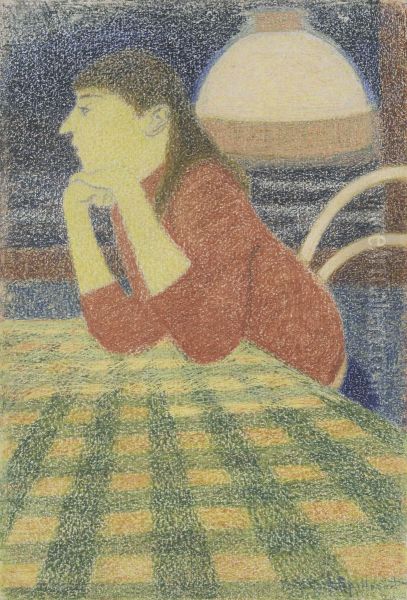 Leunende vrouw - view 1