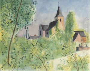 Landschap voor "Au temps que Nanette etait perdue" by Leon Spilliaert