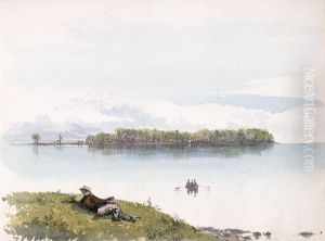 Ile Dorval by Frances Anne Hopkins