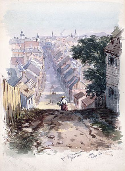 Saint Dominique Street, Montreal - view 1
