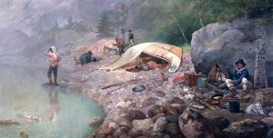 Voyageurs at Dawn