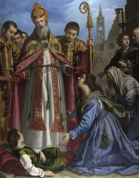 Saint Zenobius revives a Dead Boy - view 1