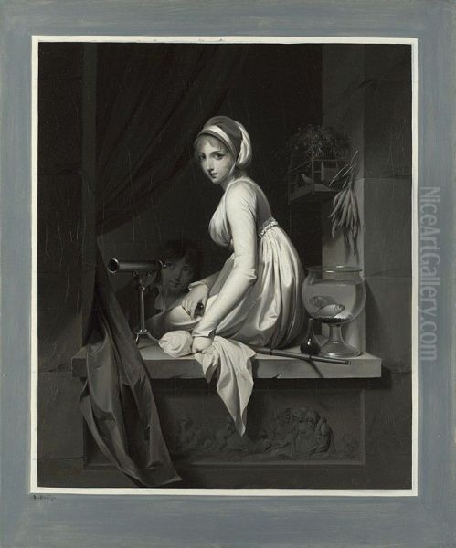 A Girl at a Window - view 1