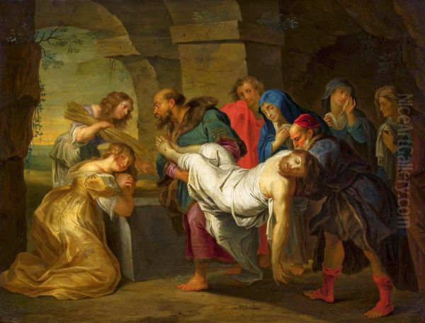 Christ's entombment - view 1
