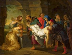 Christ's entombment by Balthasar Beschey