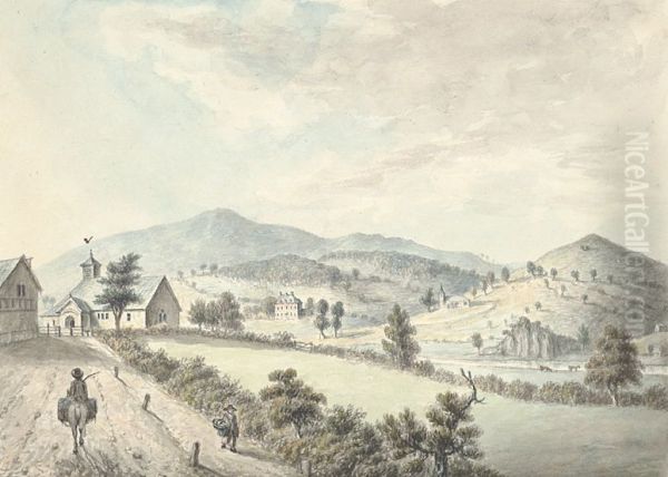 Abernavas church & hall - view 1