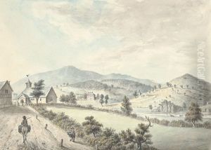 Abernavas church & hall by John Ingleby