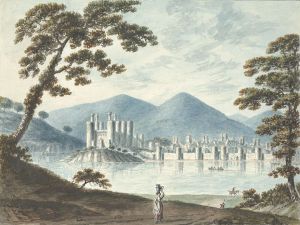 Conway from above the Ferry by John Ingleby