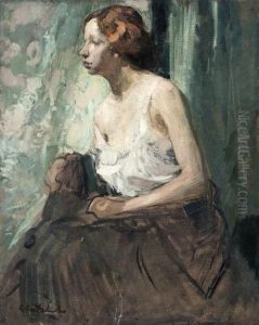 Portrait De Femme. by Claudio Castelucho