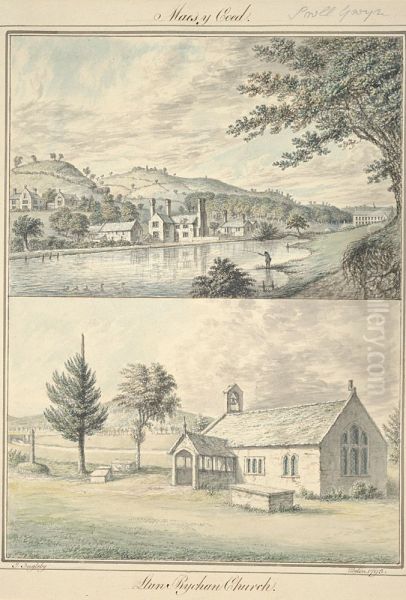 Maes y Coed ; Llan Bychan Church - view 1
