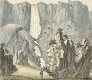 Pistyll y Rhaeadr by John Ingleby