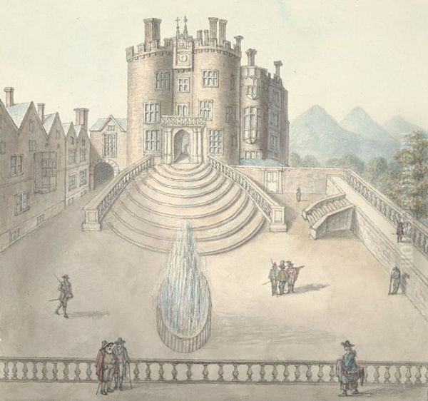 Powis Castle - view 1