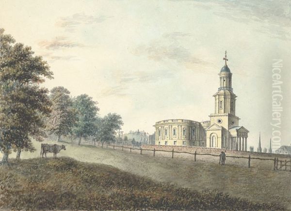 St. Chad's new church, Shrewsbury - view 1