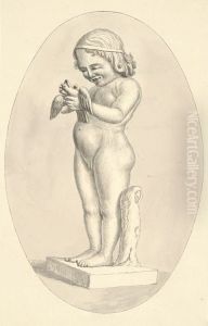Statue of a boy from Herculaneum by John Ingleby