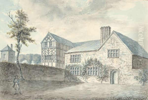 The abbots house at Alberbury - view 1